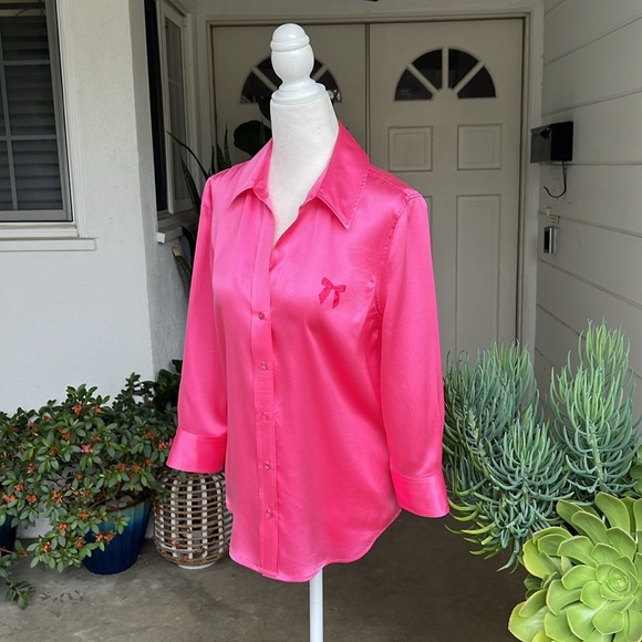 L’AGENCE Silk Blouse NWOT - Picture 7 of 9